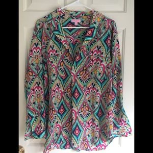 Lilly Pulitzer Silk Blouse